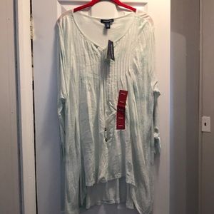 Women’s Plus Size Peasant Top